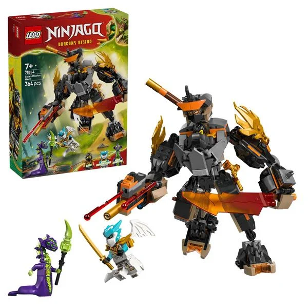 Конструктор LEGO Ninjago Робот Коула 364 деталі Пластик Різнобарвний