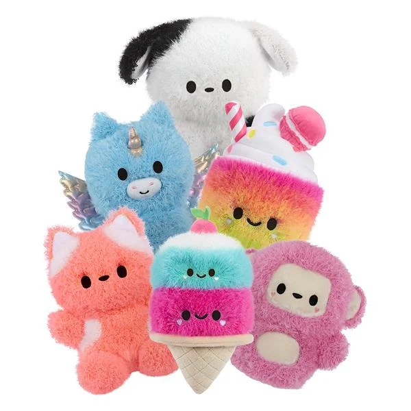 М’яка іграшка-антистрес Пегас Fluffie Stuffiez 20 см плюшевий різнобарвний
