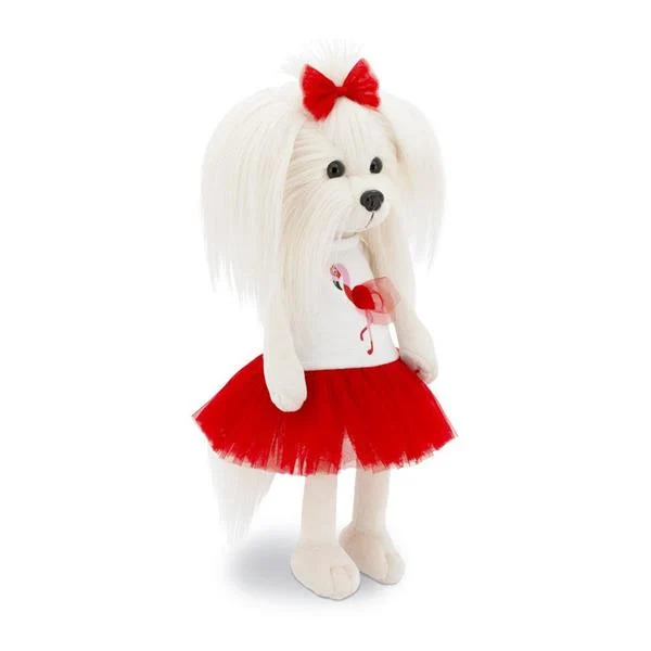М'яка іграшка Lucky Doggy Mimi 37 см Помаранчева Плюш