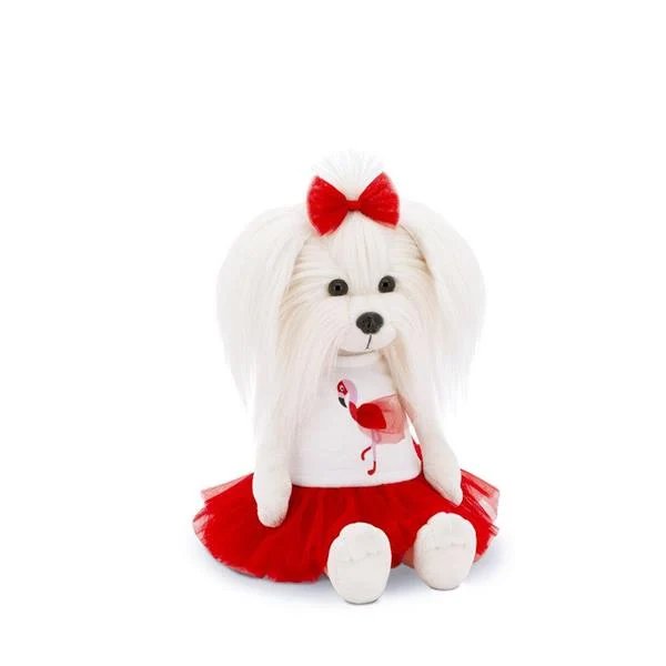 М'яка іграшка Lucky Doggy Mimi 37 см Помаранчева Плюш