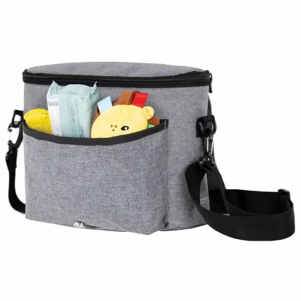 Сумка-органайзер 3 в 1 DreamBaby 23x30x12 см 100% поліестер сірий