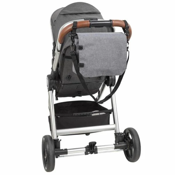 Сумка-органайзер 3 в 1 DreamBaby 23x30x12 см 100% поліестер сірий