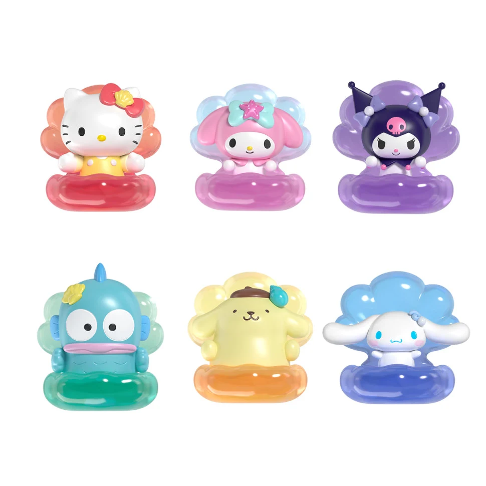 Фігурка-сюрприз Sanrio Жемчужина океану 5 см пластикова морська 6 героїв