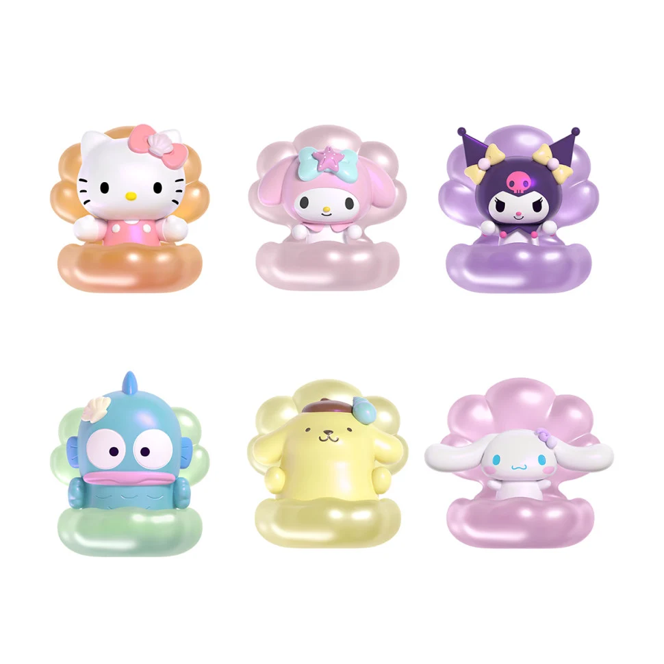 Фігурка-сюрприз Sanrio Жемчужина океану 5 см пластикова морська 6 героїв