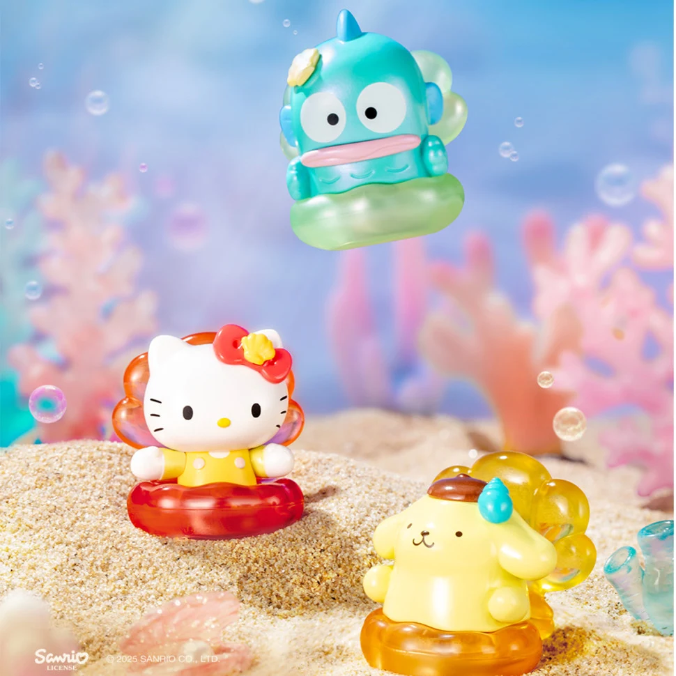 Фігурка-сюрприз Sanrio Жемчужина океану 5 см пластикова морська 6 героїв