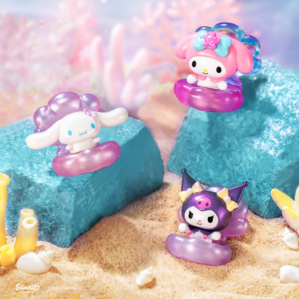 Фігурка-сюрприз Sanrio Жемчужина океану 5 см пластикова морська 6 героїв