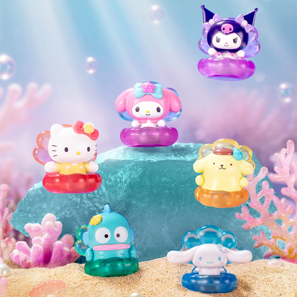 Фігурка-сюрприз Sanrio Жемчужина океану 5 см пластикова морська 6 героїв