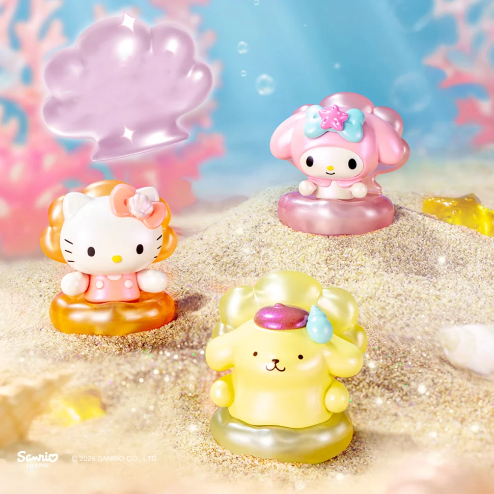 Фігурка-сюрприз Sanrio Жемчужина океану 5 см пластикова морська 6 героїв