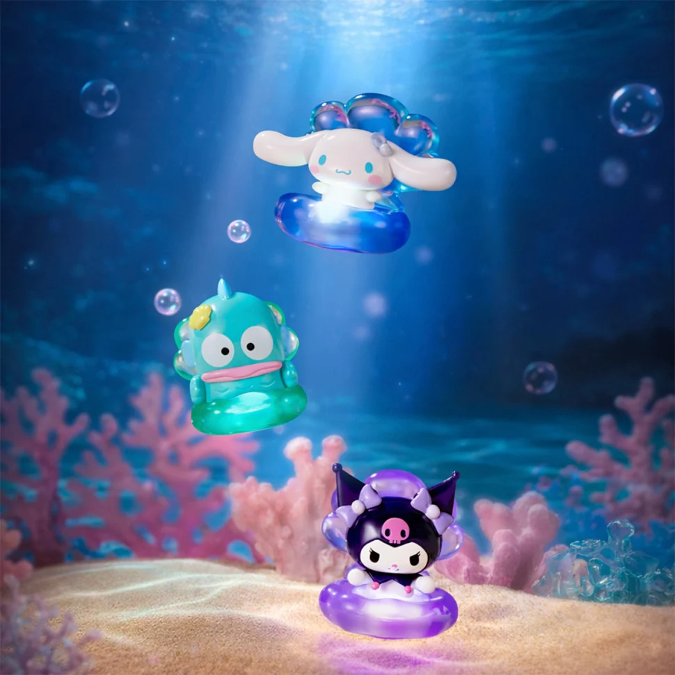 Фігурка-сюрприз Sanrio Жемчужина океану 5 см пластикова морська 6 героїв