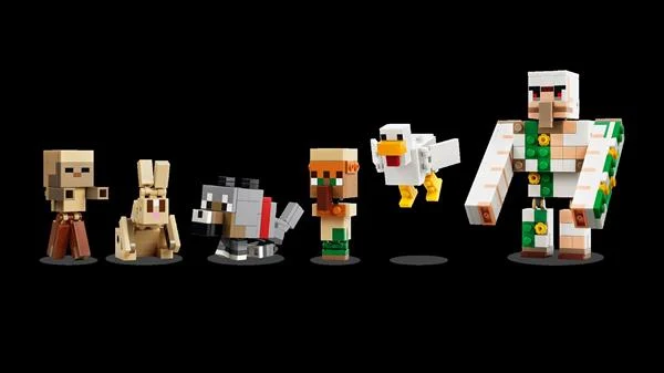 Конструктор LEGO Minecraft Курячий Жокей 428 деталей Пластик 21592