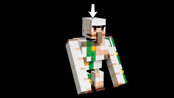 Конструктор LEGO Minecraft Курячий Жокей 428 деталей Пластик 21592