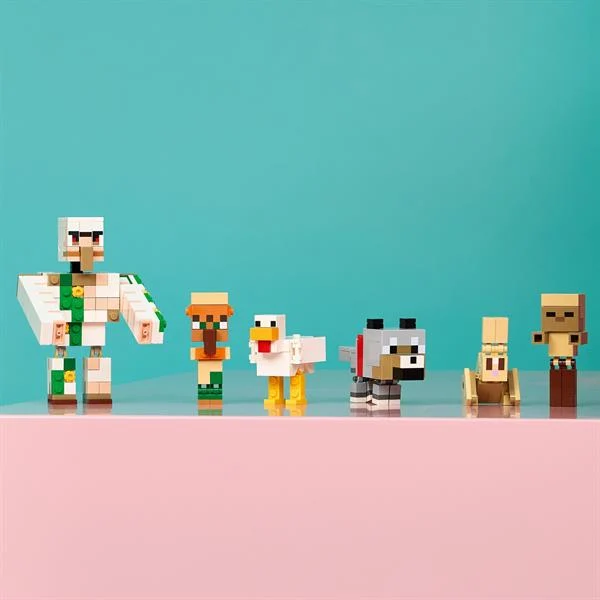 Конструктор LEGO Minecraft Курячий Жокей 428 деталей Пластик 21592
