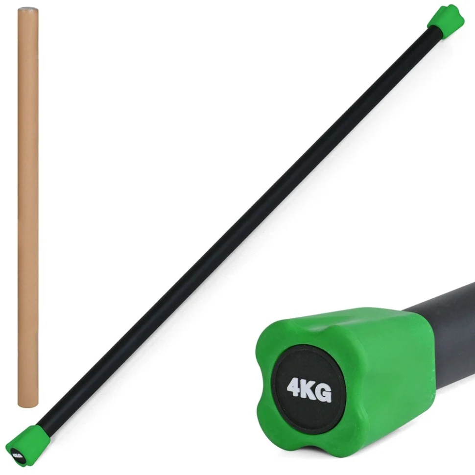 Гімнастична палка Body Bar MS 4154-4 4 кг 120 см метал, пластик