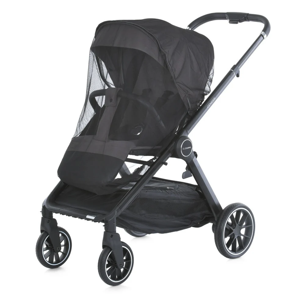 Універсальна коляска 2 в 1 GENESIS ME 1126 107х60х104 см алюміній асфальтовий сірий