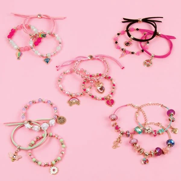 Набір для створення браслетів Juicy Couture MR4437 Різнобарвний Безпечні матеріали Для дітей від 8 років