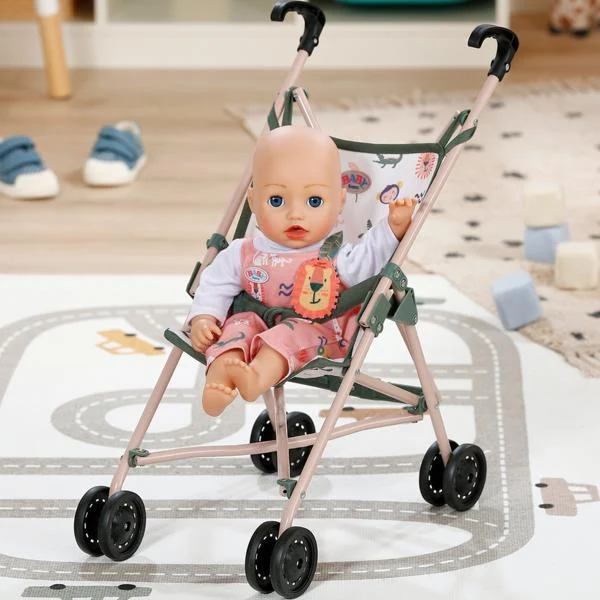 Коляска для ляльки Baby Born Тропіки з ременем безпеки пластикова для ляльок до 46 см 53 см