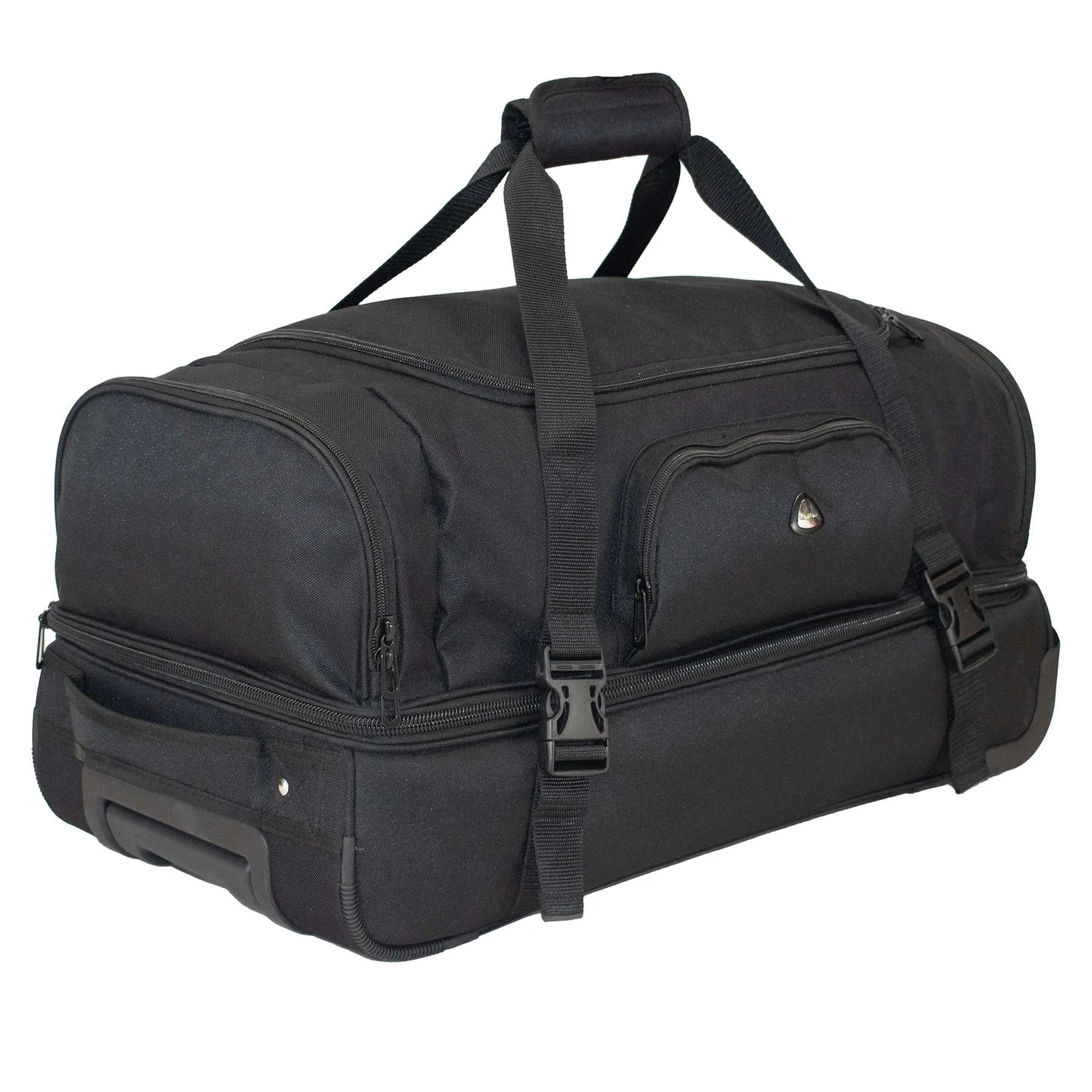 Дорожня сумка на колесах Semi Line 60 60 л 600D Polyester Black 60х33х30 см