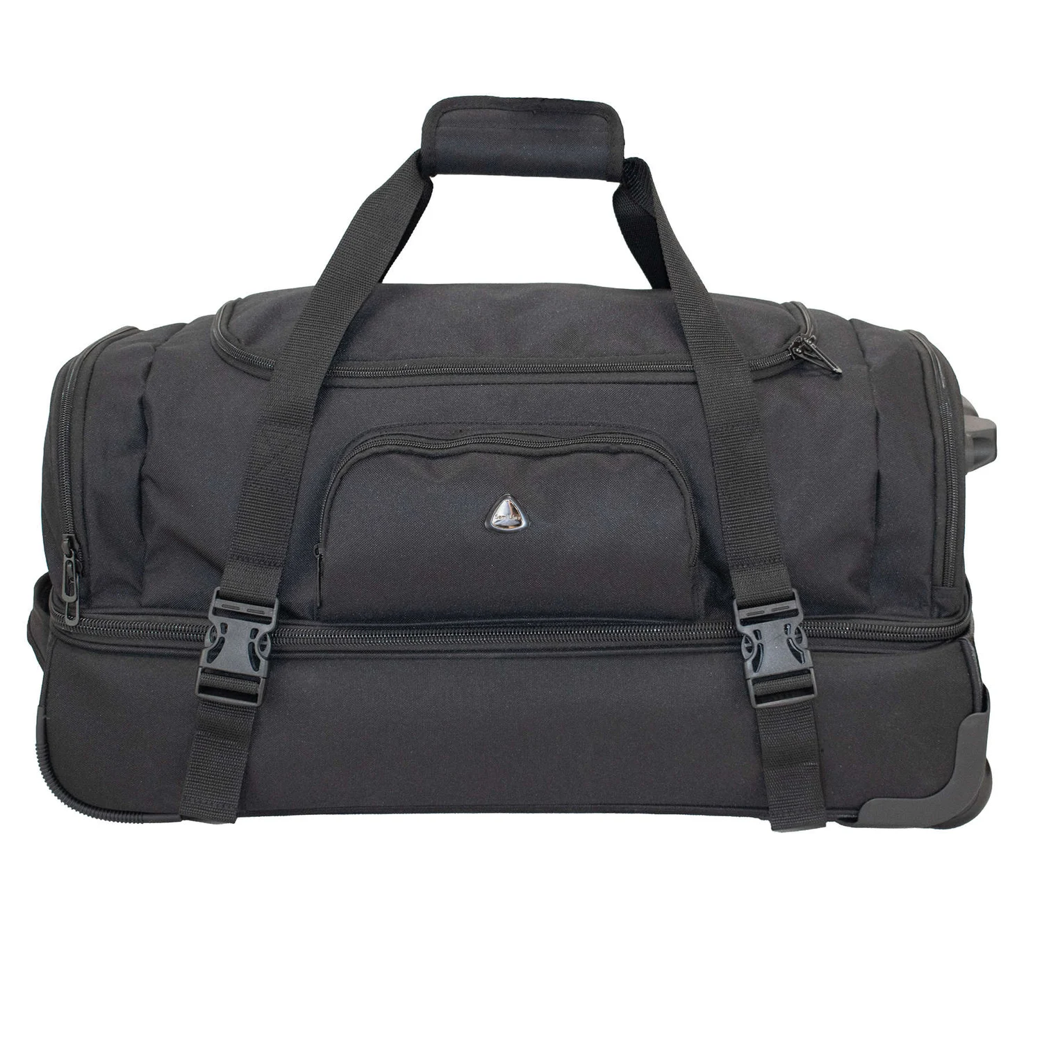 Дорожня сумка на колесах Semi Line 60 60 л 600D Polyester Black 60х33х30 см