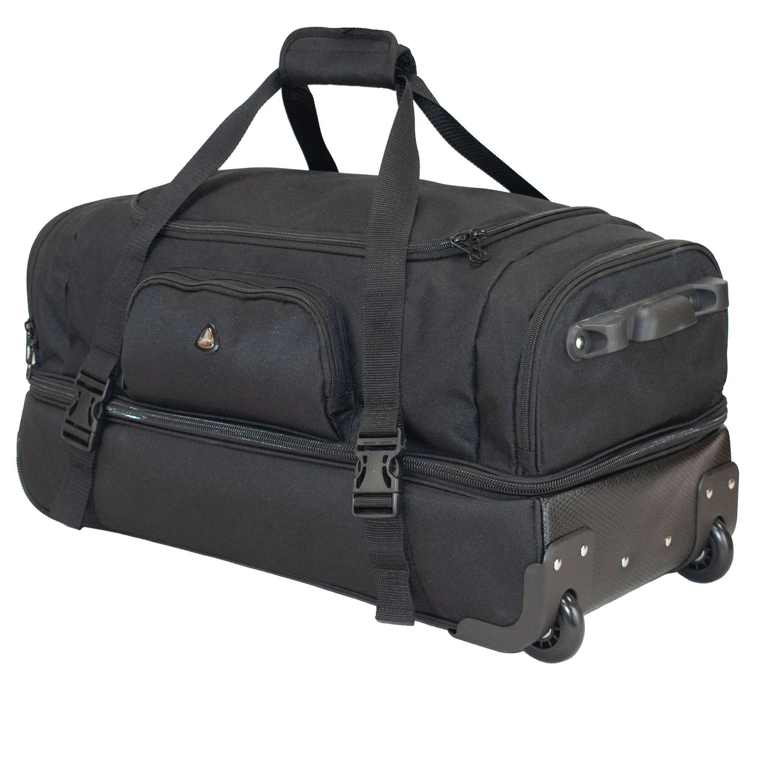Дорожня сумка на колесах Semi Line 60 60 л 600D Polyester Black 60х33х30 см