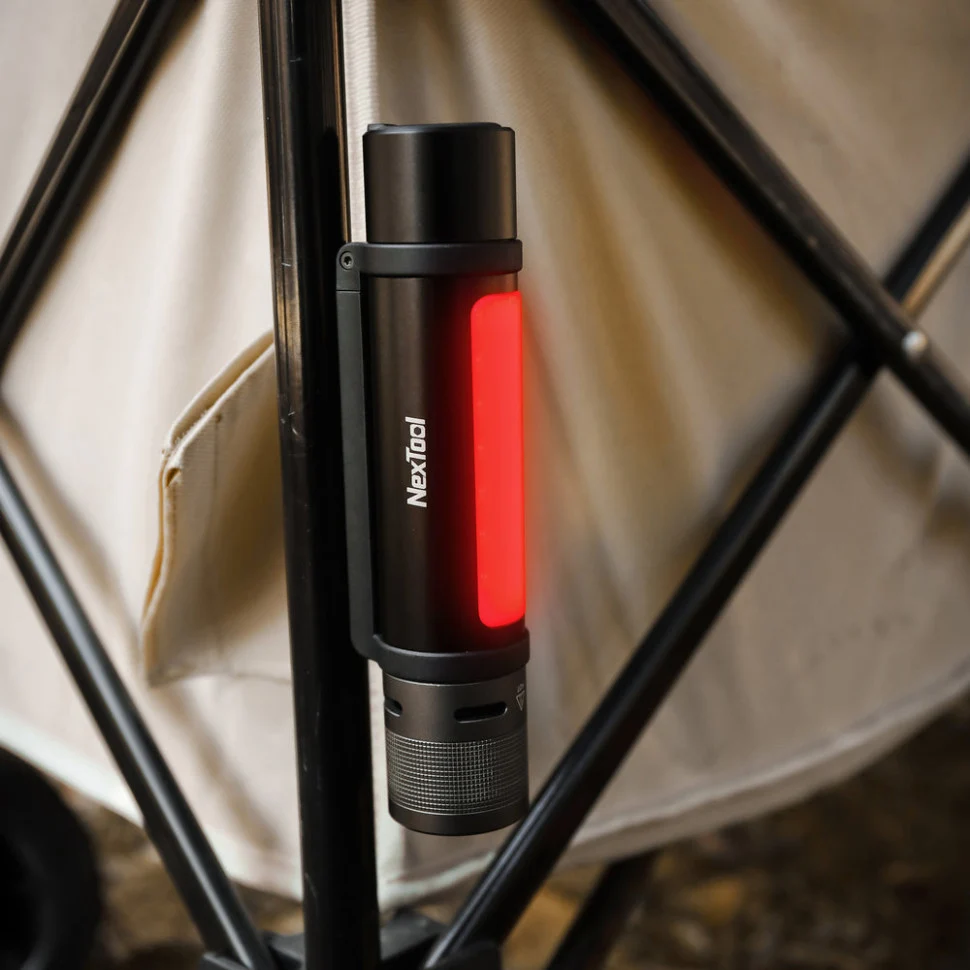 Світлодіодний ліхтар NexTool 6в1 1000 лм з магнітом та функцією Power Bank алюміній 34х160,5 мм