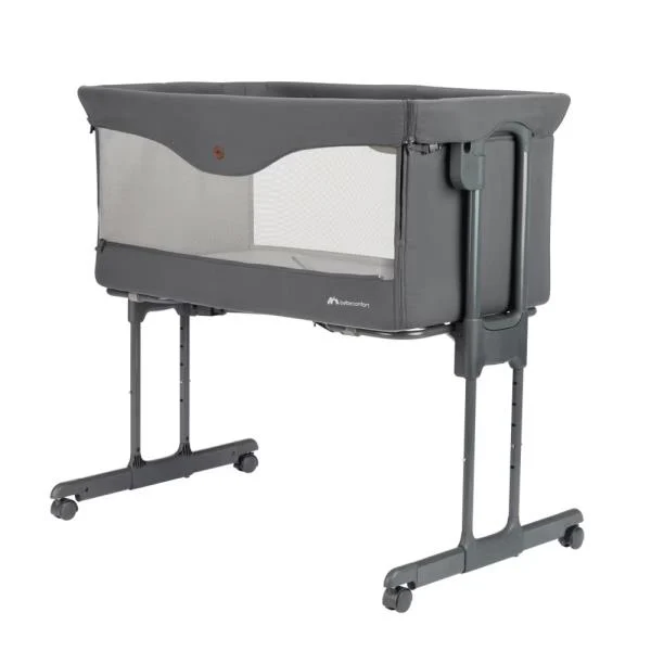 Приставне ліжечко Bebe Confort Amara 120x60 см текстиль графітовий