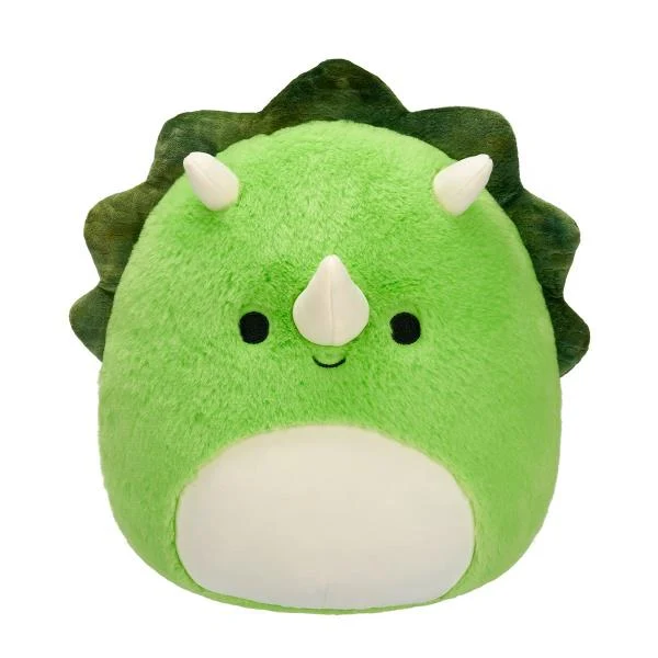 М'яка іграшка Squishmallows Трицератопс Трістан 30 см Плюш Різнобарвний