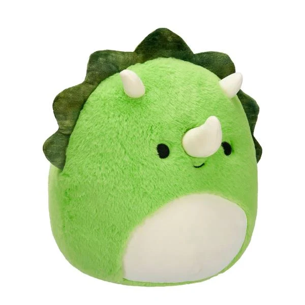 М'яка іграшка Squishmallows Трицератопс Трістан 30 см Плюш Різнобарвний