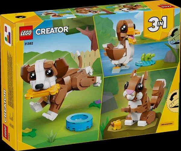 Конструктор LEGO Creator Чарівні тварини 336 деталей Пластик 3 в 1