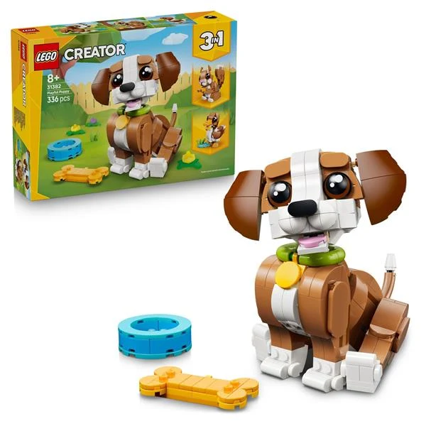 Конструктор LEGO Creator Чарівні тварини 336 деталей Пластик 3 в 1