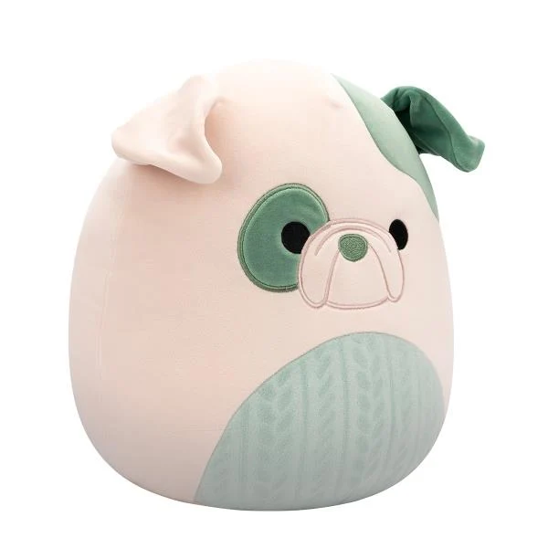 М'яка іграшка Squishmallows Бульдог Августін 30 см плюшевий різнобарвний