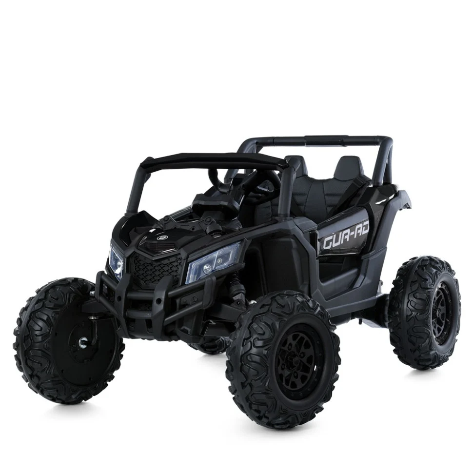 Детский электромобиль Джип M 6070EBLR-2 24V 106x74x61 см пластик черный