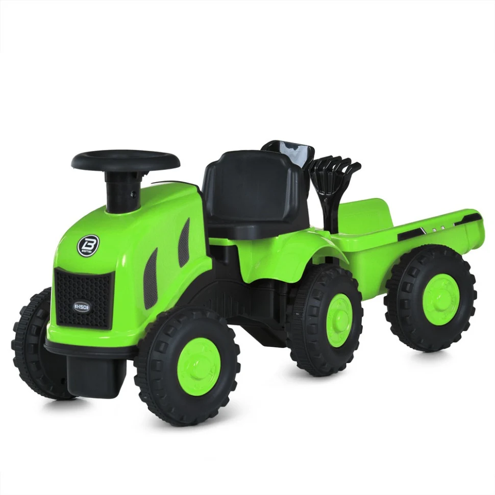 Каталка-толокар M 6154-5 до 25 кг пластик 54x32x36 см червоний