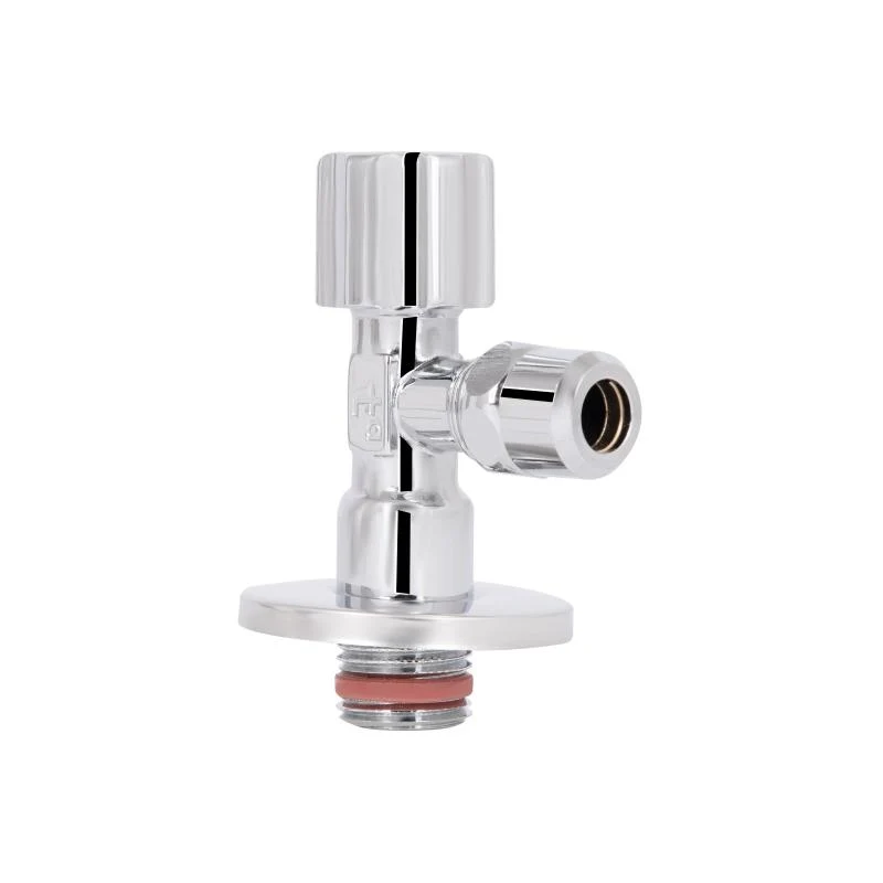 Кран кутовий Thermo Alliance Forte 1/2"Зх3/8"З хром M10