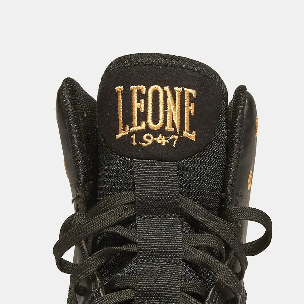 Боксерки Leone Premium CL110 чорні із золотим PU 45р.