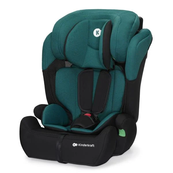 Автокрісло Kinderkraft Comfort Up i-Size 9-36 кг текстиль 61,5-84x44x49 см зелено-чорний