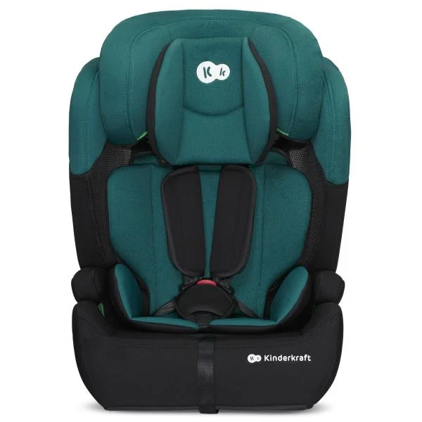 Автокрісло Kinderkraft Comfort Up i-Size 9-36 кг текстиль 61,5-84x44x49 см зелено-чорний