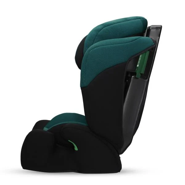 Автокрісло Kinderkraft Comfort Up i-Size 9-36 кг текстиль 61,5-84x44x49 см зелено-чорний