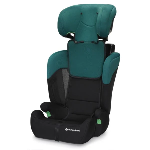 Автокрісло Kinderkraft Comfort Up i-Size 9-36 кг текстиль 61,5-84x44x49 см зелено-чорний