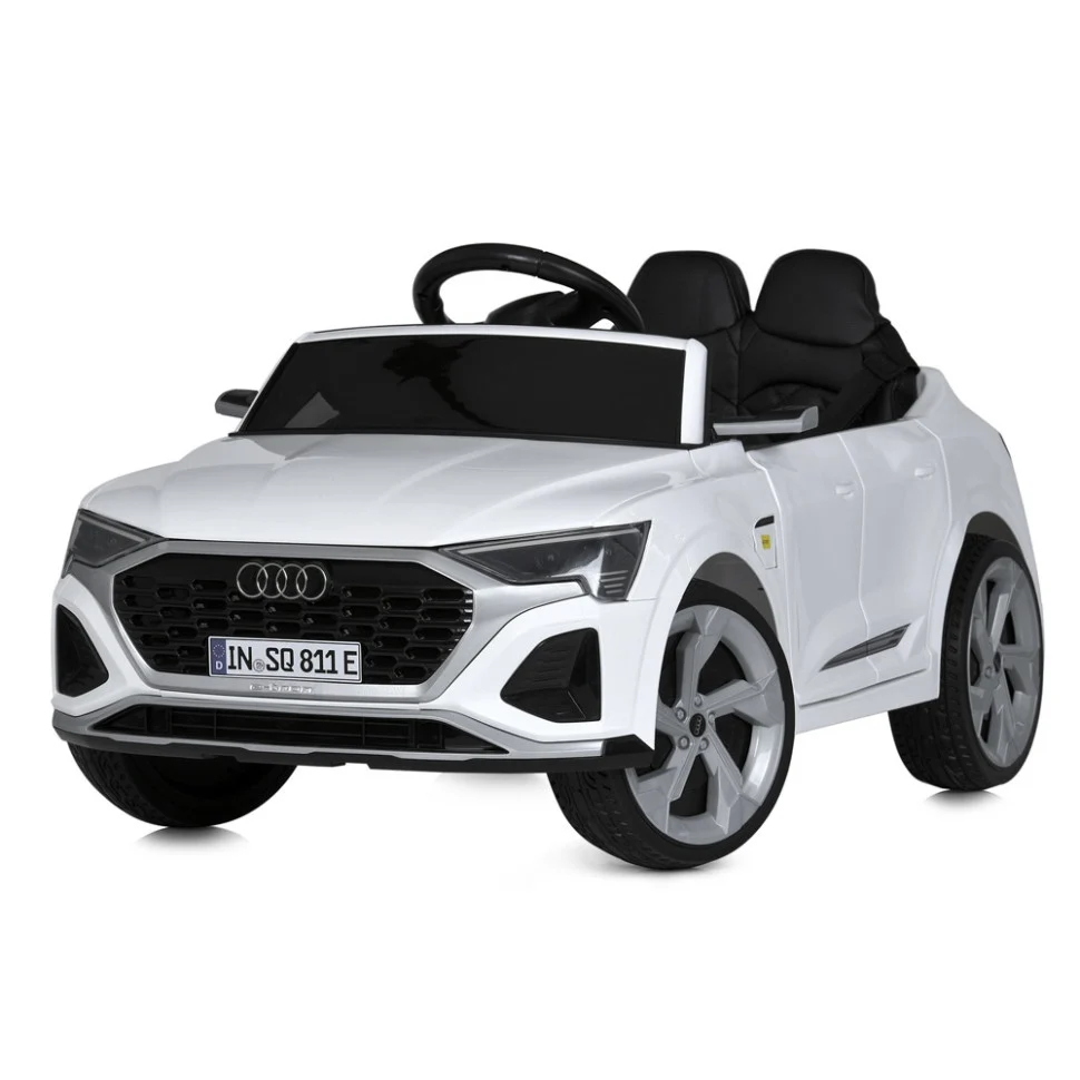 Детский электромобиль Audi SQ8 M 5899EBLR-1 98x50x45 см экокожа черный