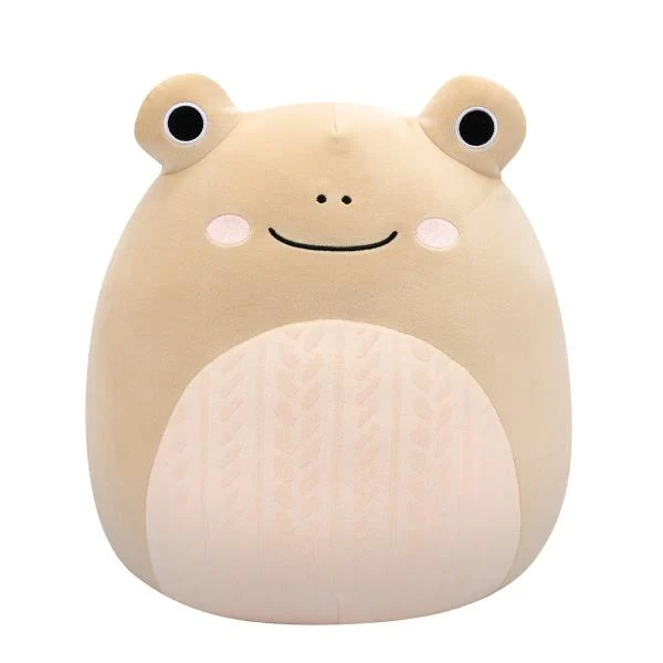 М'яка іграшка Жабка 30 см плюш зелена Squishmallows