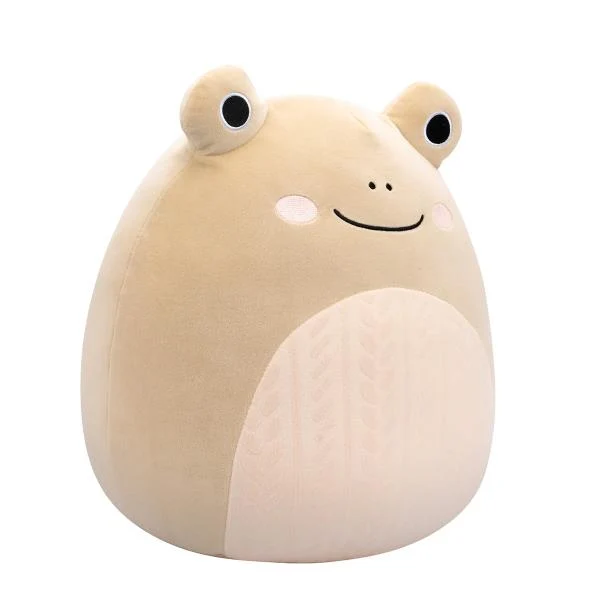 М'яка іграшка Жабка 30 см плюш зелена Squishmallows