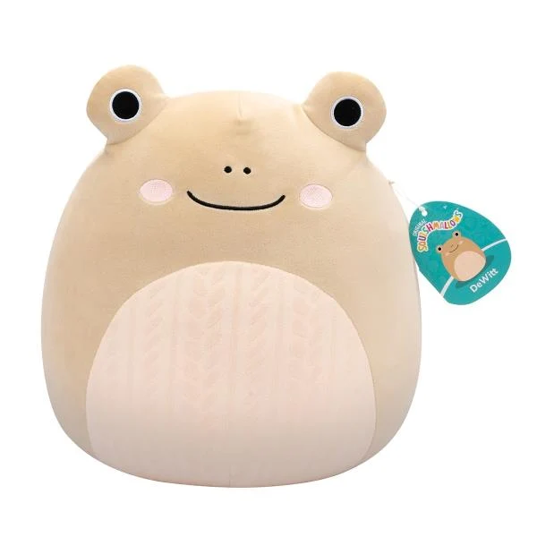 М'яка іграшка Жабка 30 см плюш зелена Squishmallows