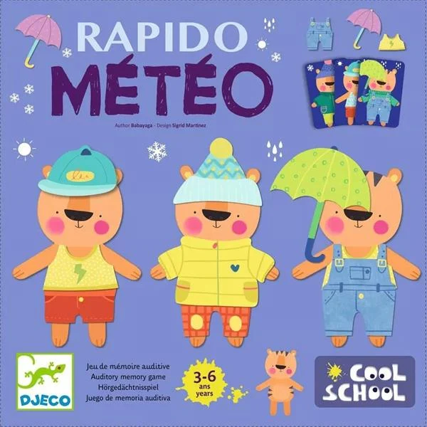 Настільна гра Рапідо Метео для дітей від 5 років картон 2-6 гравців Українська