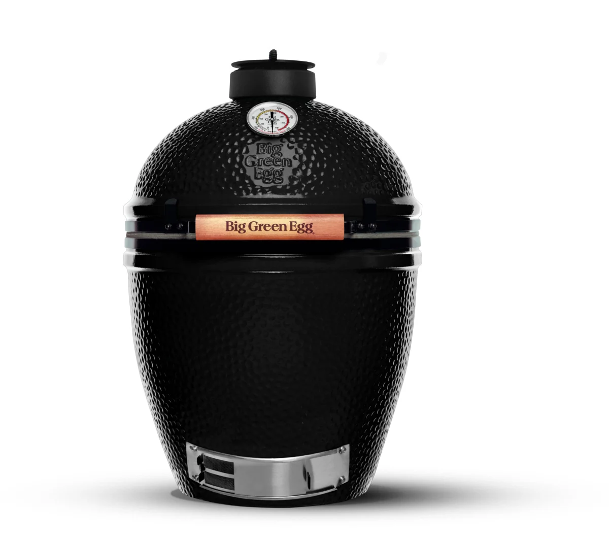 Керамічний вугільний гриль Big Green Egg Onyx Large 46 см чорний