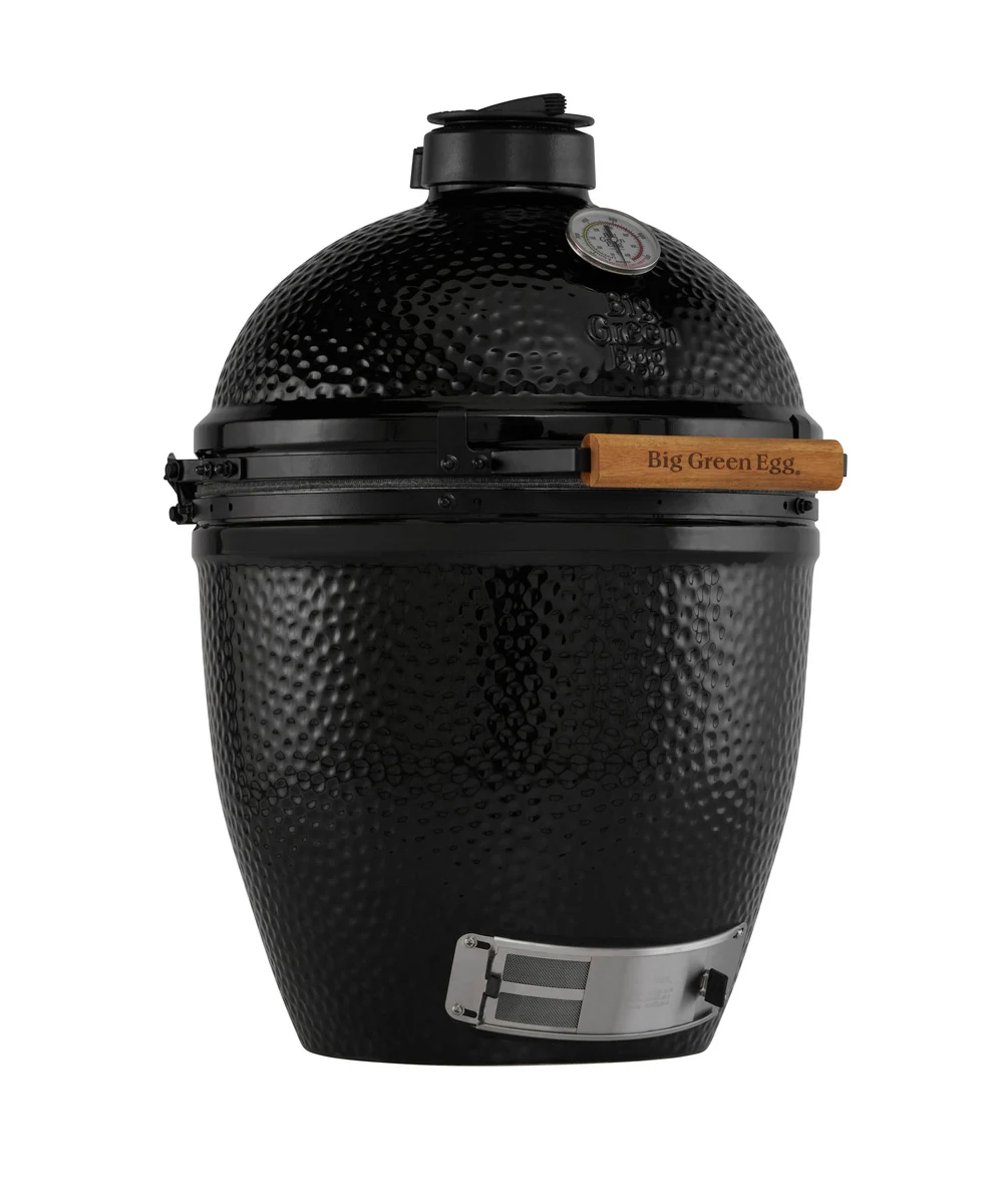 Керамічний вугільний гриль Big Green Egg Onyx Large 46 см чорний