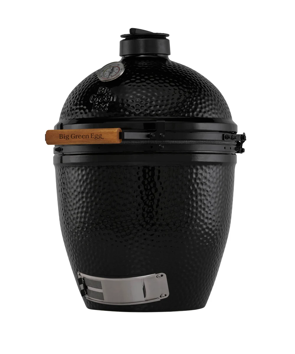 Керамічний вугільний гриль Big Green Egg Onyx Large 46 см чорний