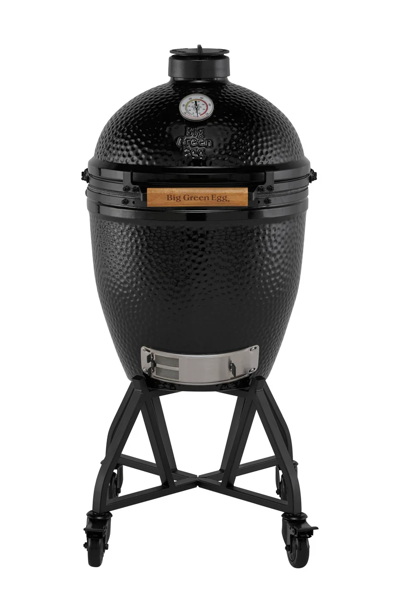 Керамічний вугільний гриль Big Green Egg Onyx Large 46 см чорний