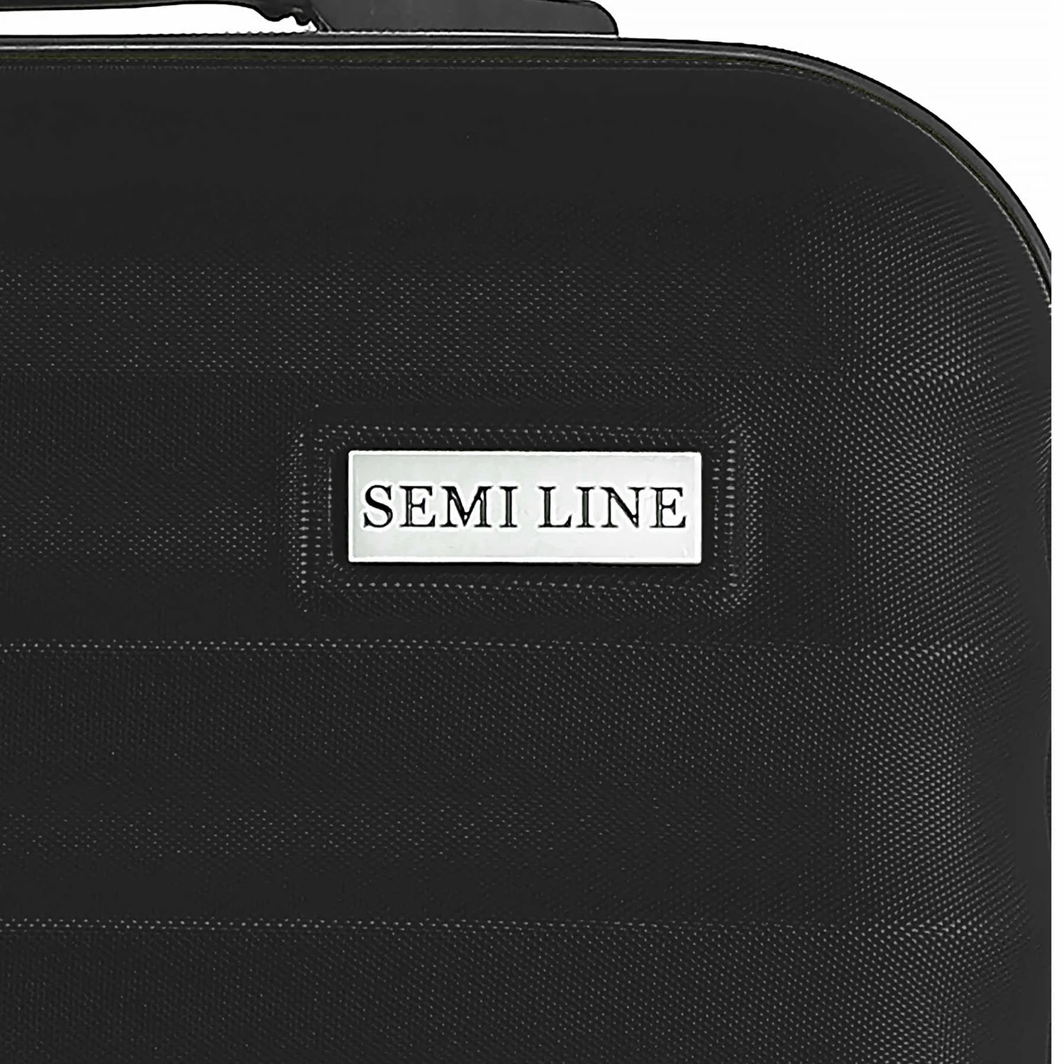Чемодан Semi Line T5634-2 чорний 66x43,5x25 см ABS-пластик 60 л 4 колеса