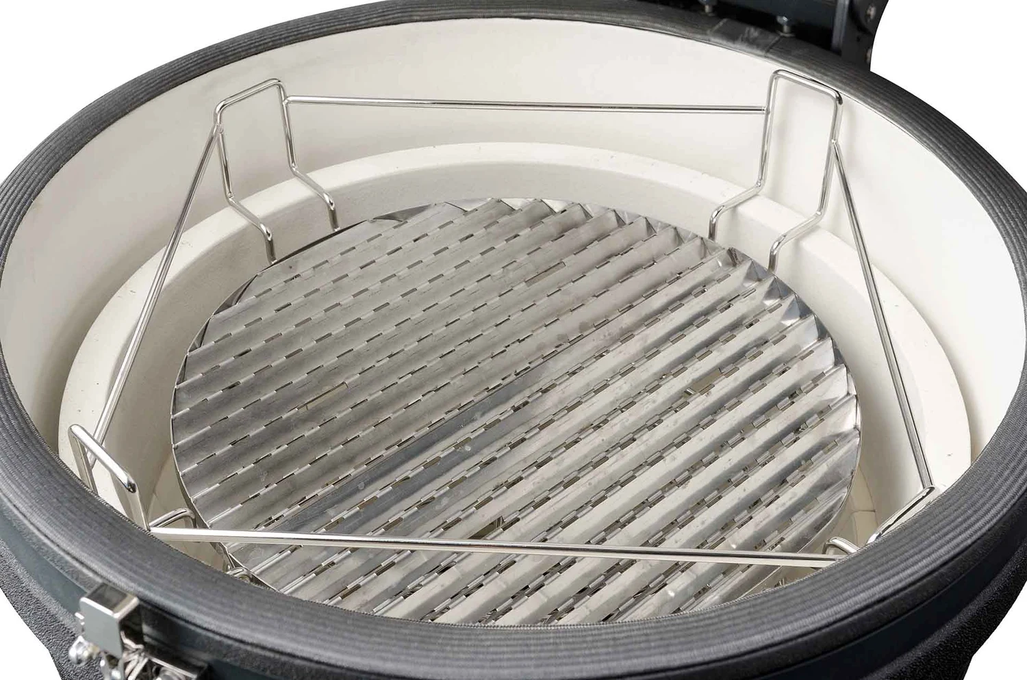 Підставка для відсікачів жару Kamado 5в1 XL нержавіюча сталь 47х47х14,5 см