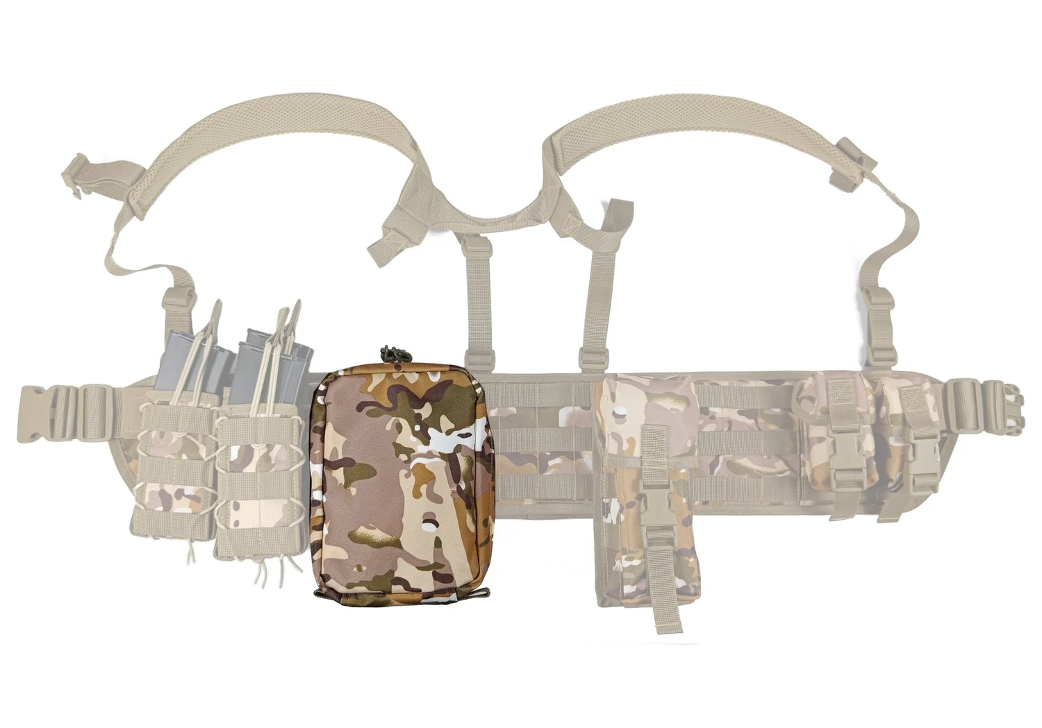 Підсумок аптечка тактична MOLLE Multicam Arid Cordura 210х150х80 мм